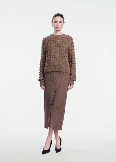 Cable Knit Pullover