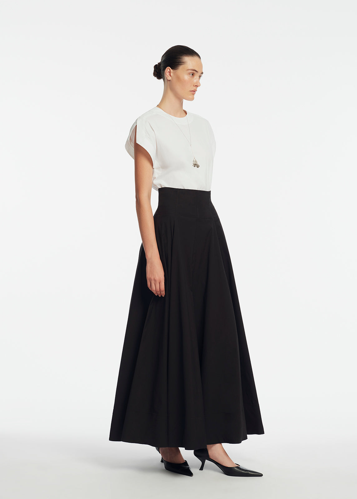 Cotton Poplin Parker Skirt – Lela Rose