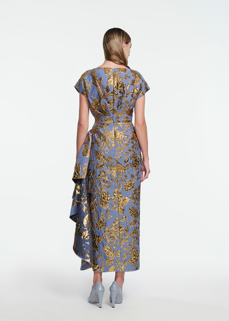 Floral Fil Coupe Florence Dress