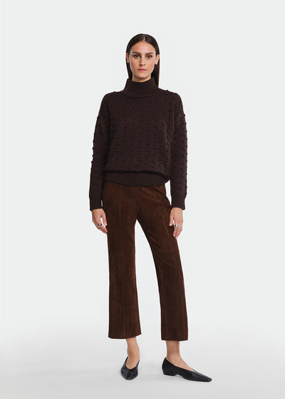 Dotted Turtleneck