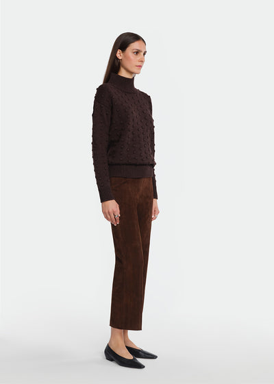 Dotted Turtleneck