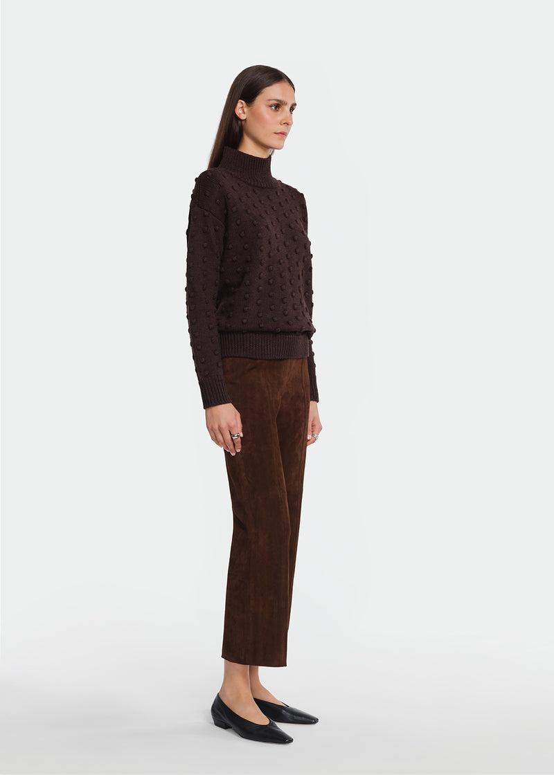 Dotted Turtleneck