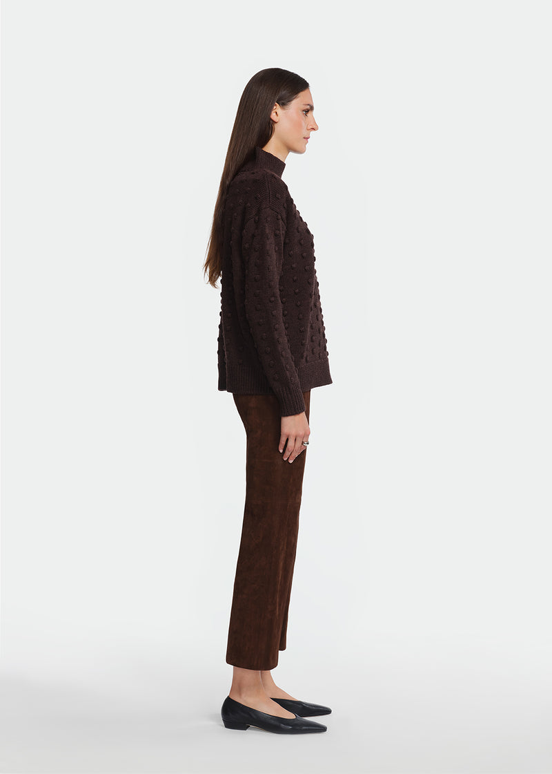 Dotted Turtleneck