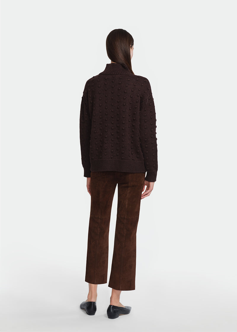 Dotted Turtleneck