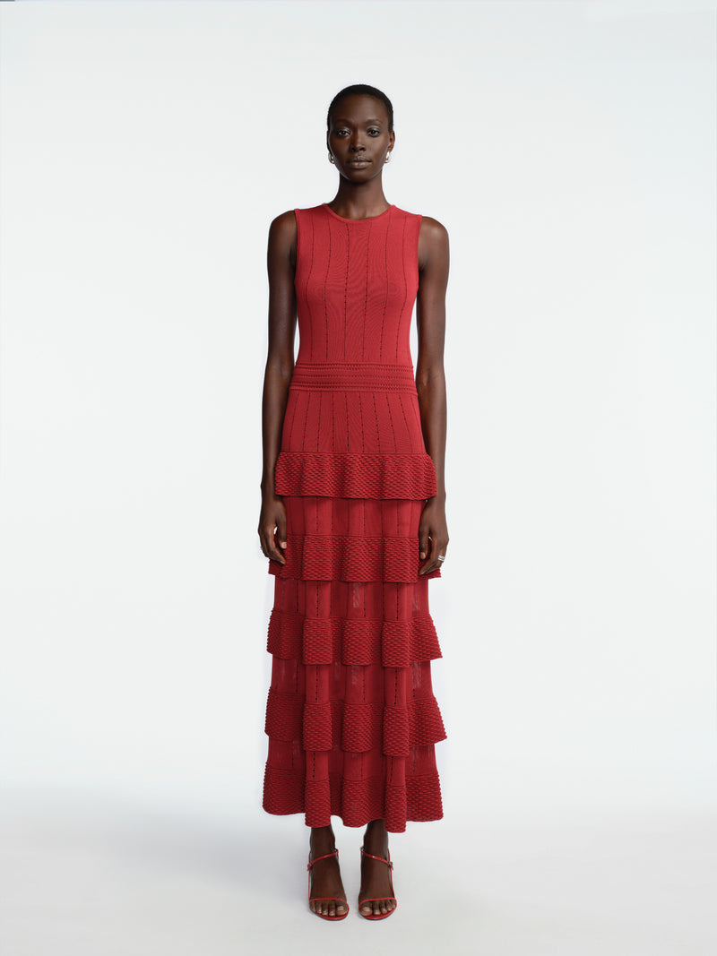Bobble Knit Piper Dress