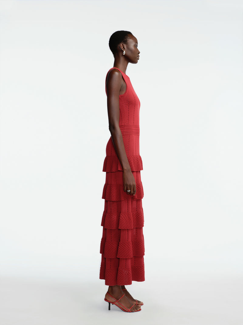 Bobble Knit Piper Dress