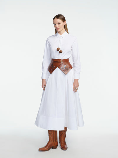 Cotton Poplin Bunting Shirt