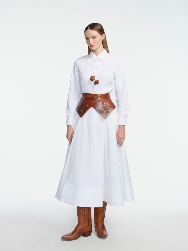 Cotton Poplin Bunting Shirt