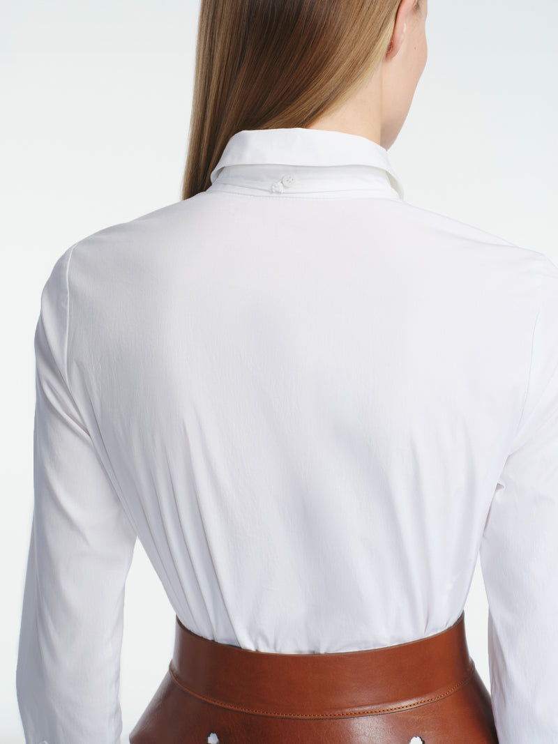Cotton Poplin Bunting Shirt