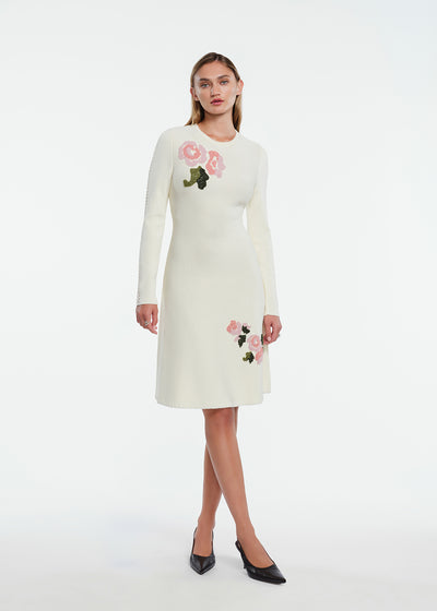 Needle Point Mini Dress