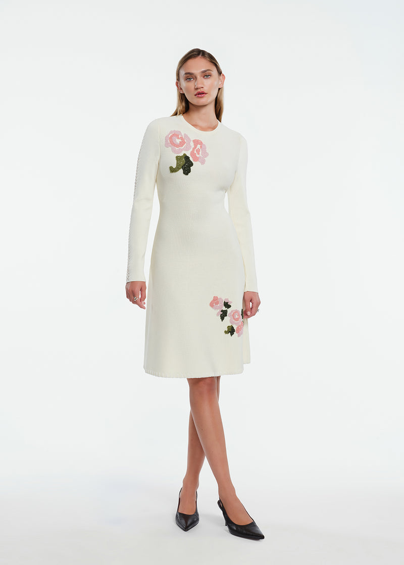 Needle Point Mini Dress