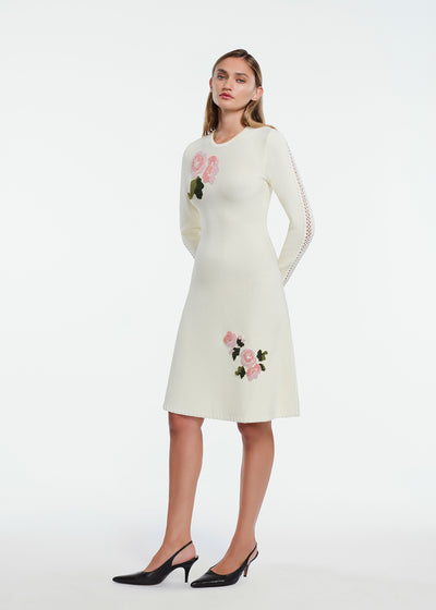 Needle Point Mini Dress