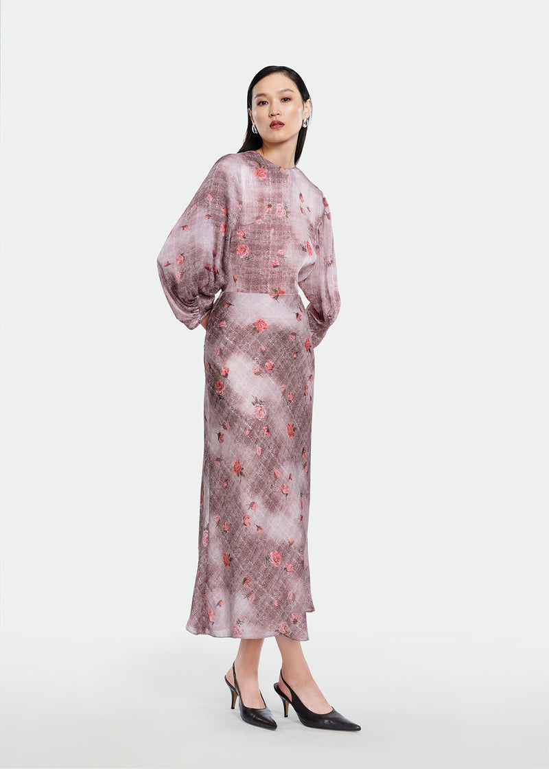 Floral Printed Georgette Sophie Skirt