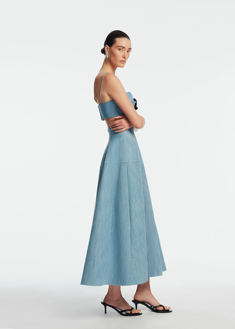 Denim Bandeau Light Denim / 00 / S262382