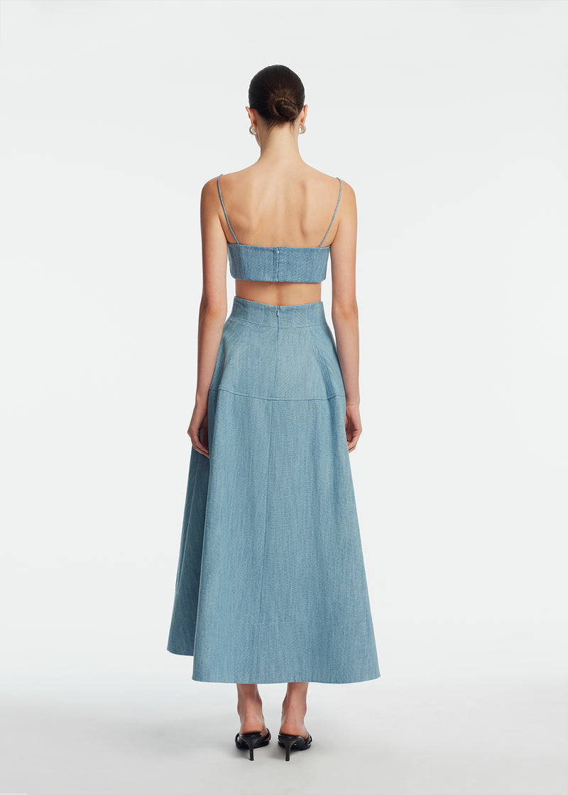Denim Bandeau