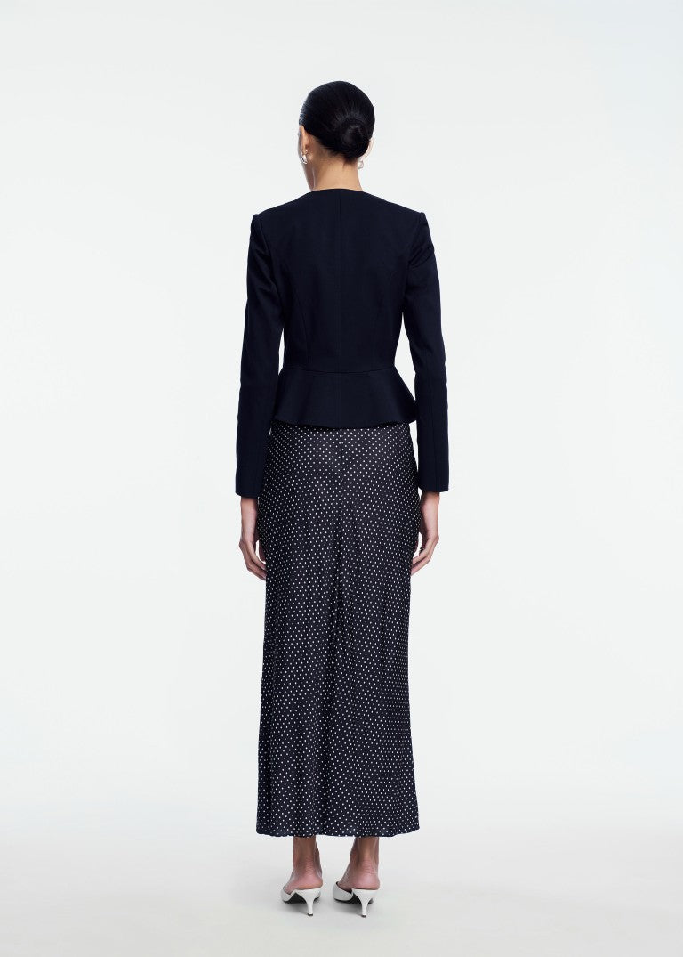 Polka Dot Satin Sophie Skirt