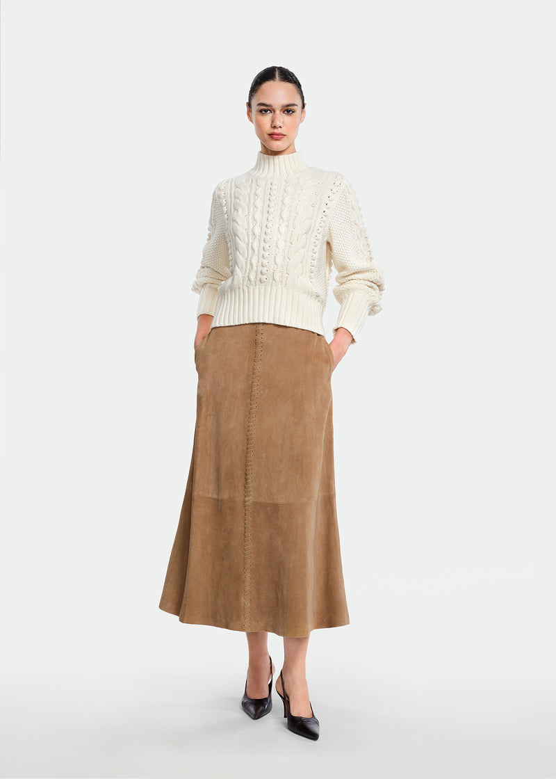 Bobble Cable Knit