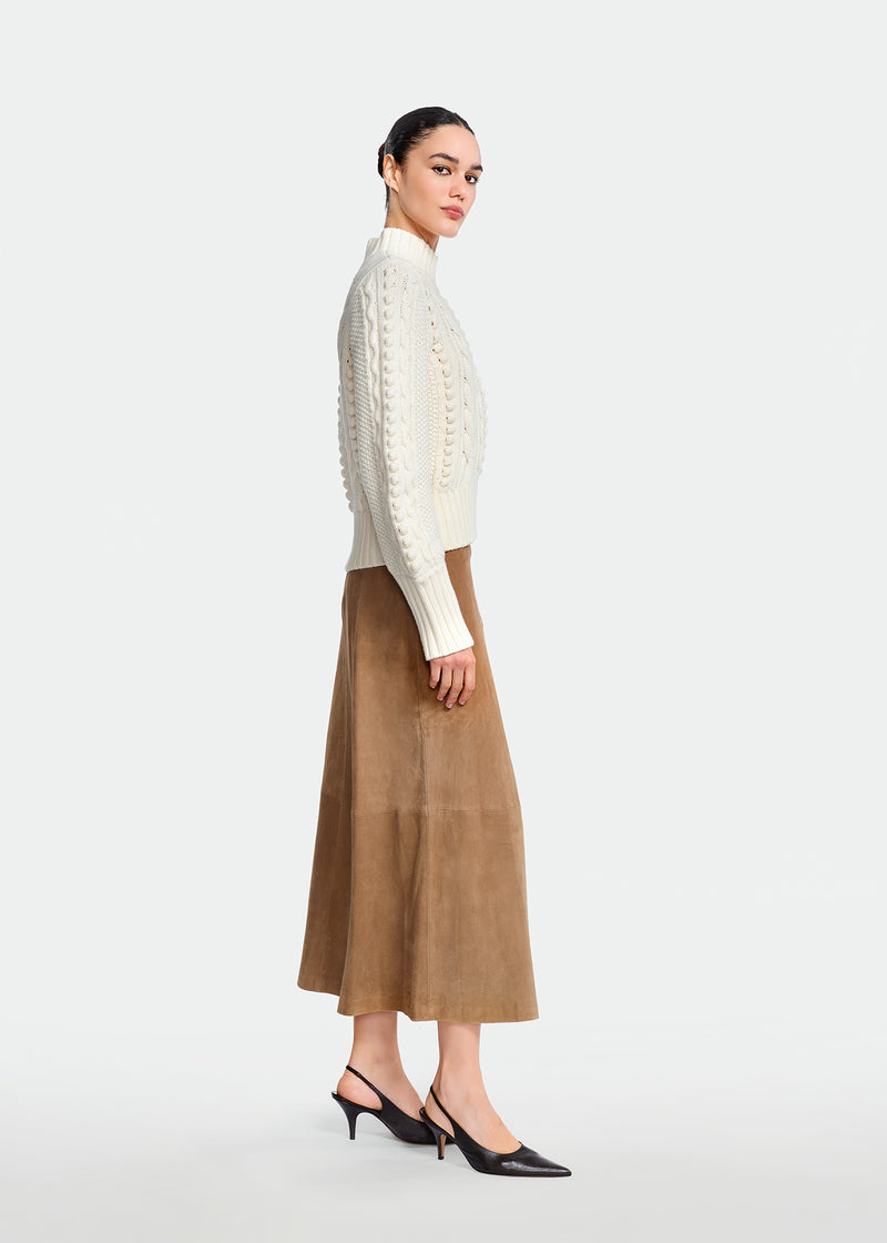 Bobble Cable Knit