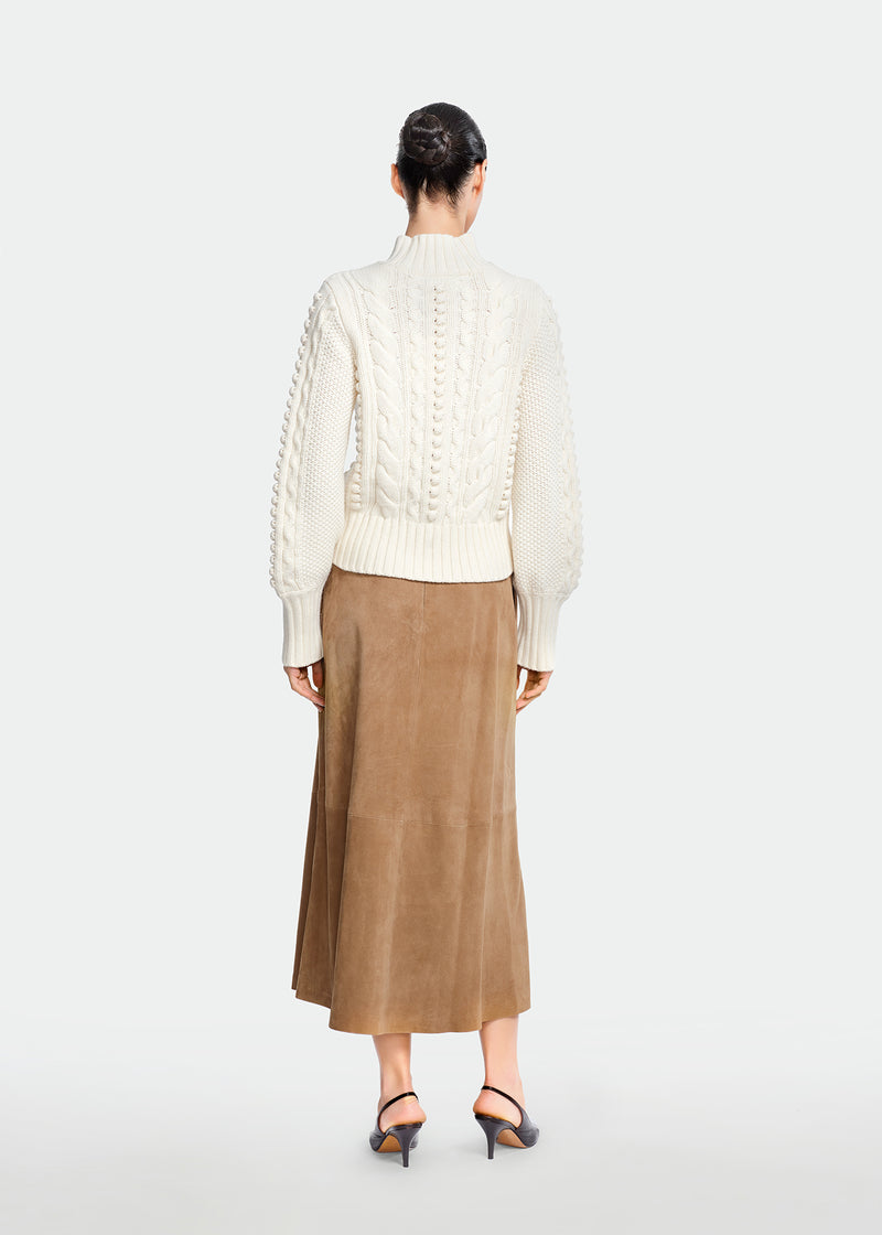 Bobble Cable Knit