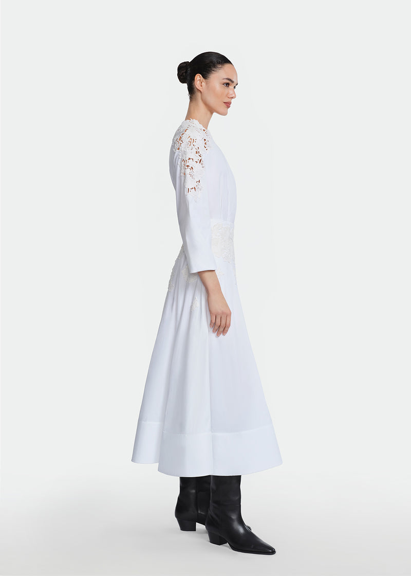 Macrame Lace Detail Parker Skirt