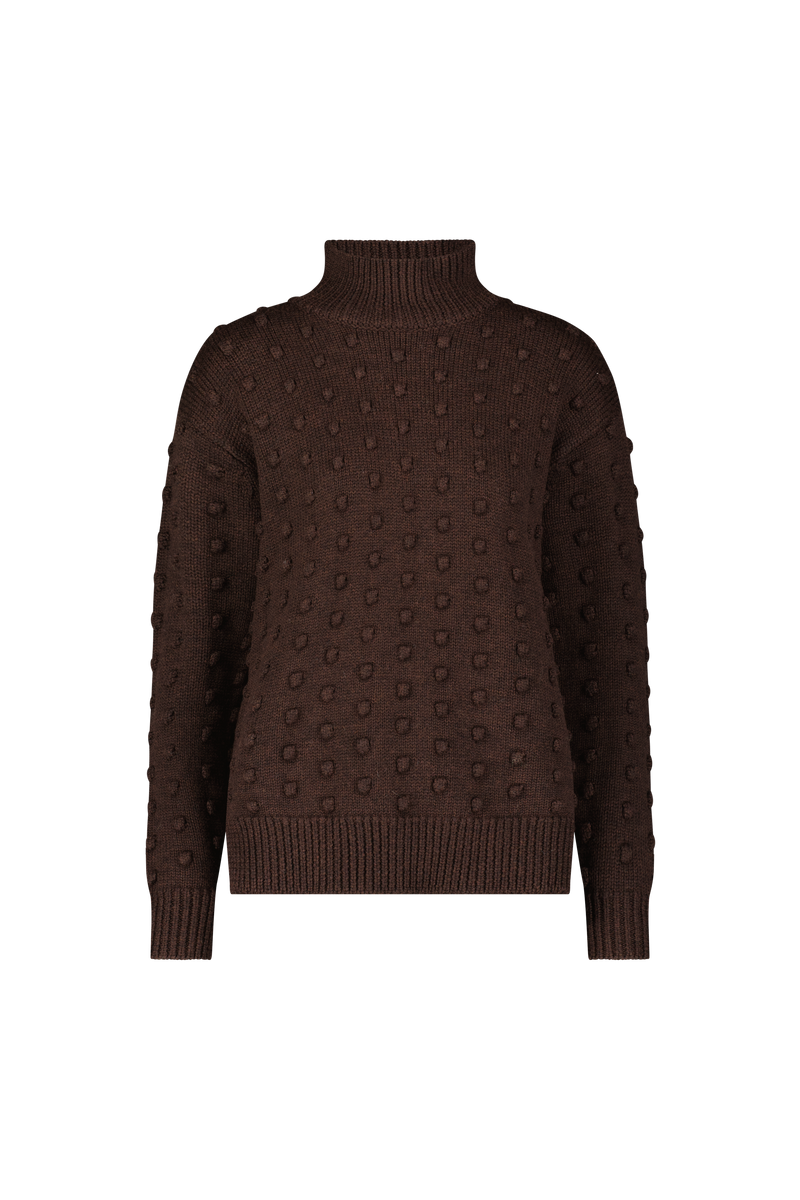 Dotted Turtleneck