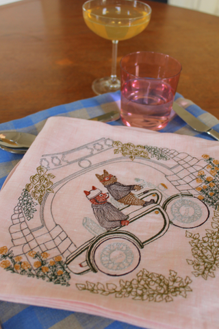 Lela Rose x Coral & Tusk New York Napkins (Set of 4)