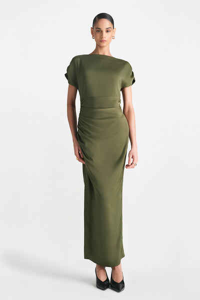 Satin Crepe Heather Dress