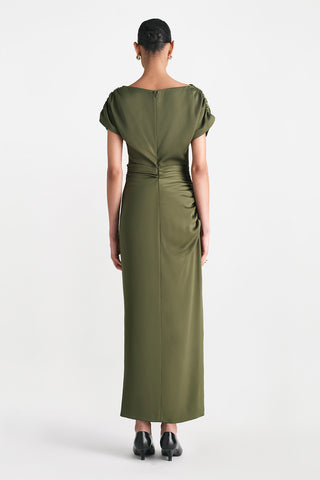 Satin Crepe Heather Dress