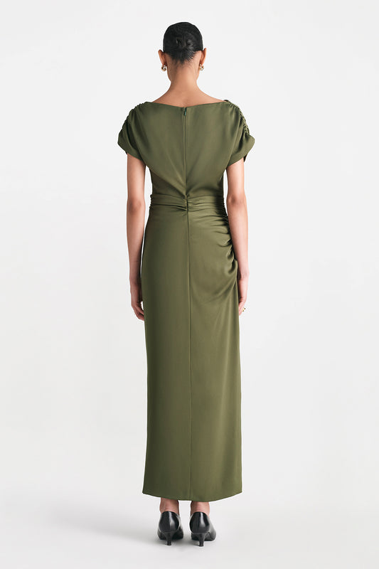 Satin Crepe Heather Dress