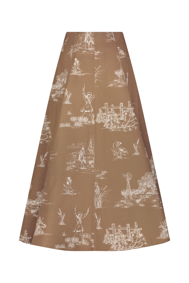 Reyrosa Cotton Parker Skirt