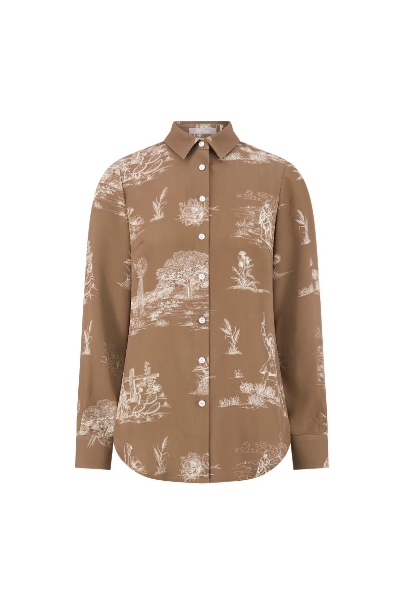 Reyrosa Georgette Shirt