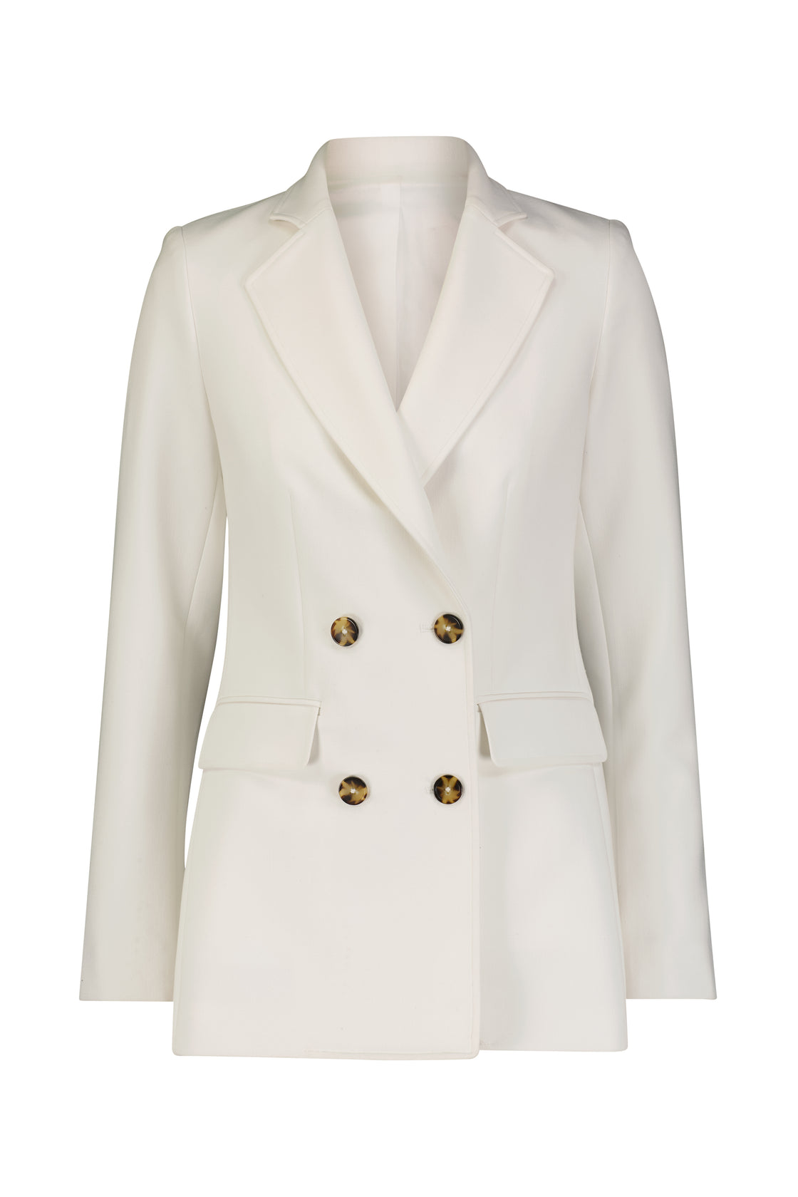 Stretch Twill Double Breasted Blazer