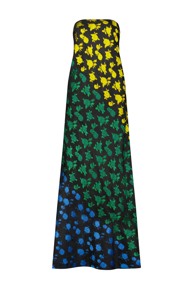 Floral Fil Coupe Clara Gown