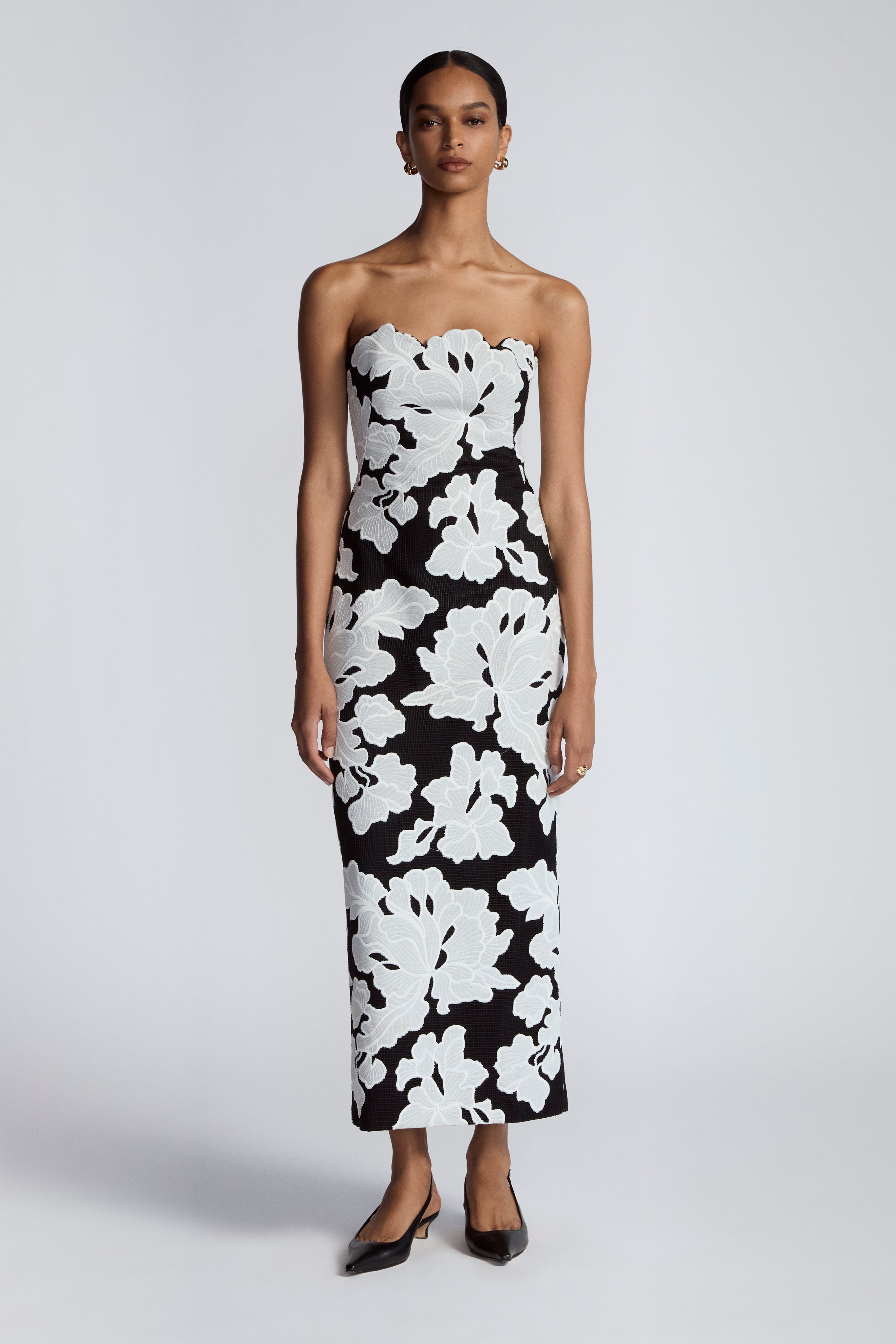 Floral Embroidered Lace Natasha Dress – Lela Rose