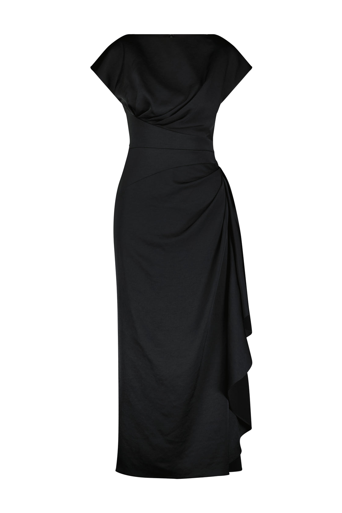 Washed Satin Florence Dress