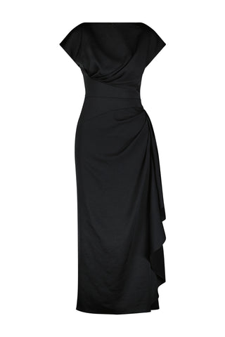 Washed Satin Florence Dress