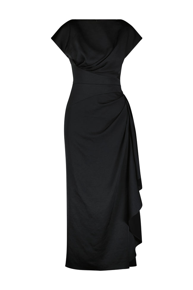 Washed Satin Florence Dress