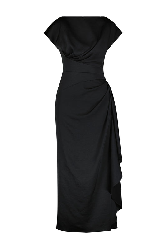 Washed Satin Florence Dress