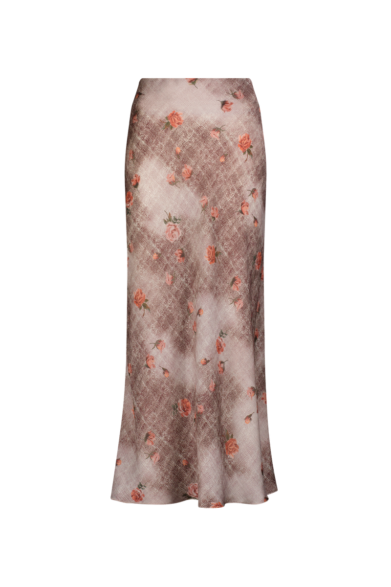 Floral Printed Georgette Sophie Skirt