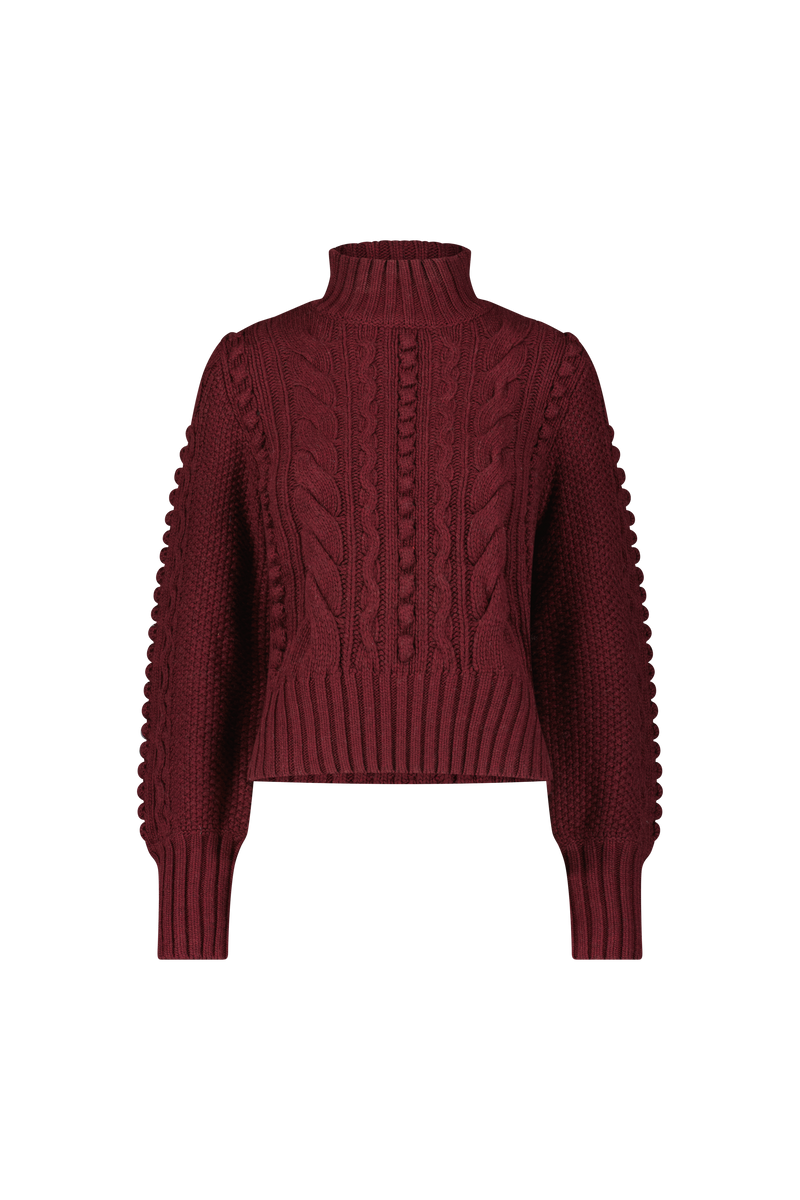 Bobble Cable Knit