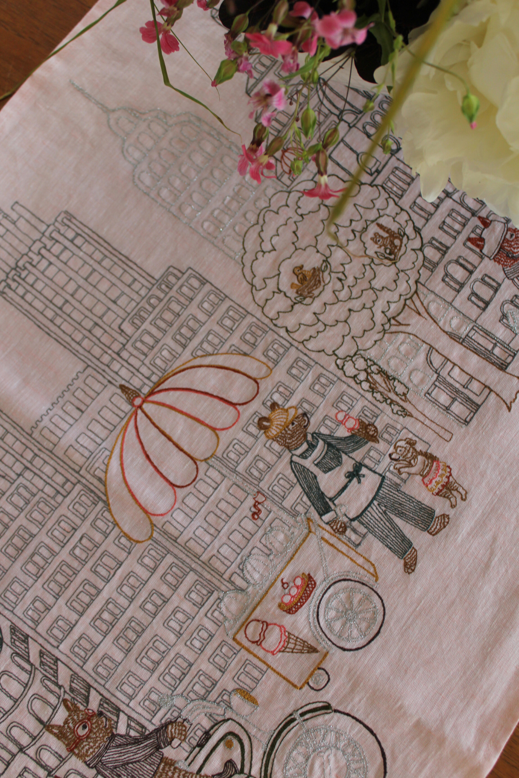 Coral and Tusk New York Table Runner