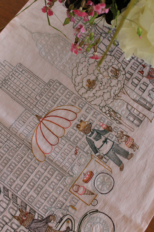 Coral and Tusk New York Table Runner
