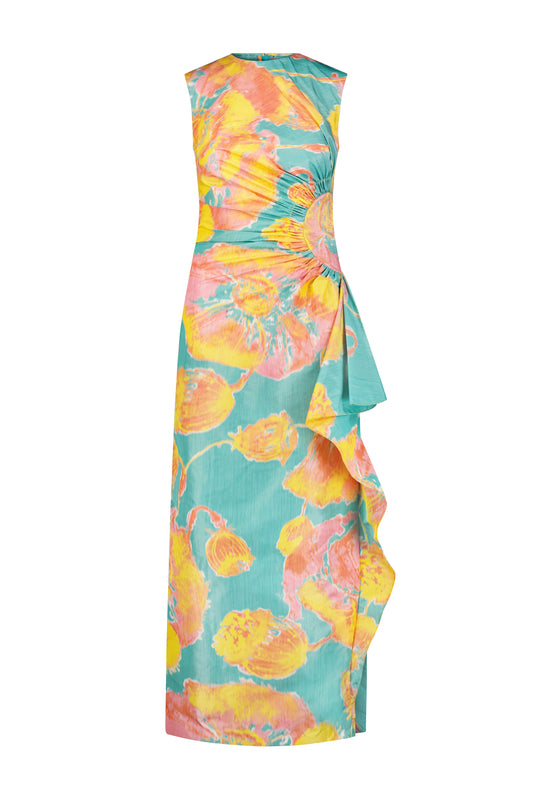 Warp Print Chine Julia Dress – Lela Rose