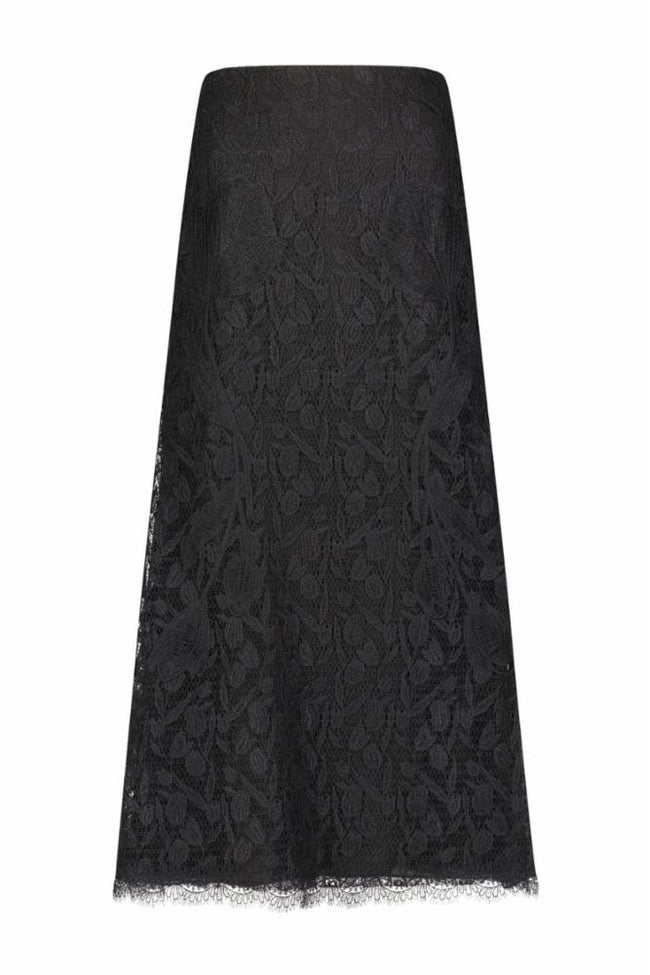 Tulip Lace Flared Skirt