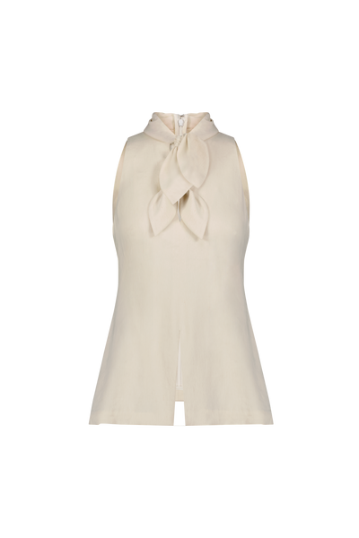 Linen Bow Top