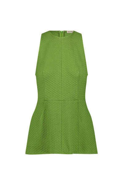 Textured Jersey Sleeveless Top