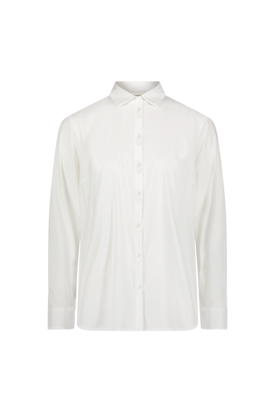 Cotton Poplin Bow Back Shirt