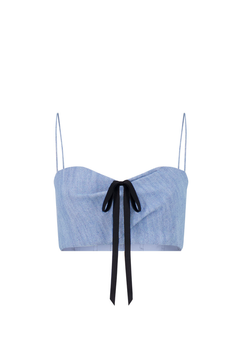 Denim Bandeau