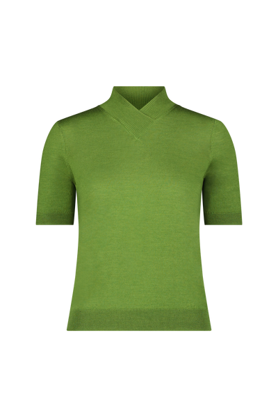 Merino Silk Knit T-Shirt