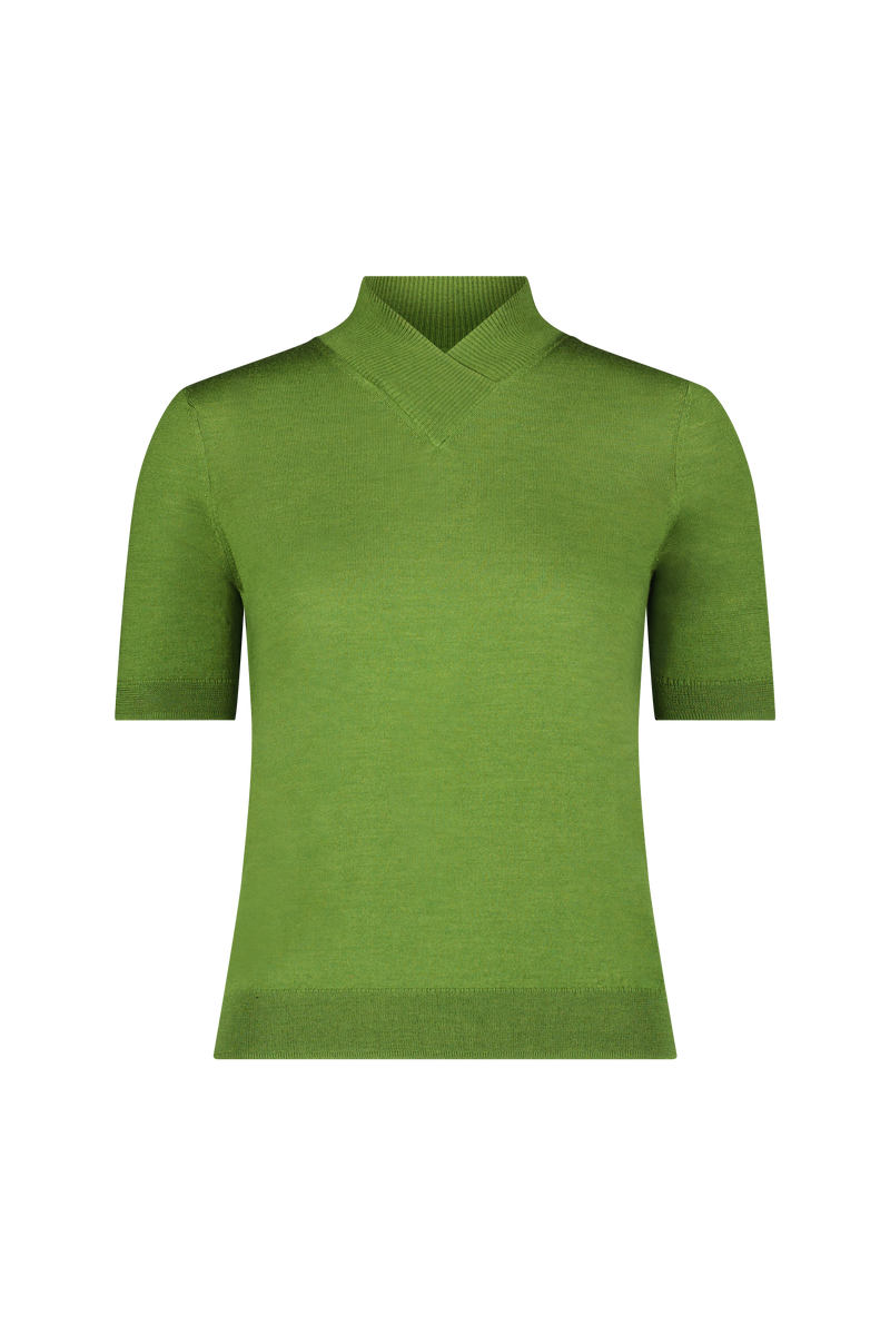 Merino Silk Knit T-Shirt